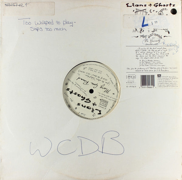 Lions + Ghosts* : Mary Goes Round (12")