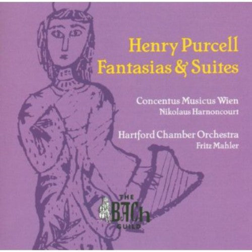 the album cover for Concentus Musicus Wien - Fantasias & Suites