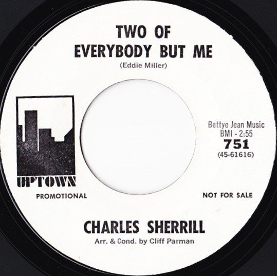 Charles Sherrill (2) : If You See My Baby (In This Lonesome Old Town) (7", Promo)