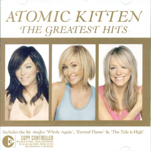 the album cover for Atomic Kitten - Greatest Hits