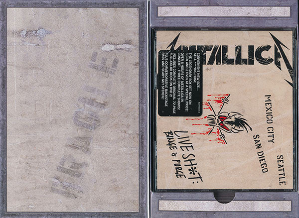 Metallica : Live Sh*t: Binge & Purge (3xCD, Album + 2xDVD, M/Print, NTSC + RE)