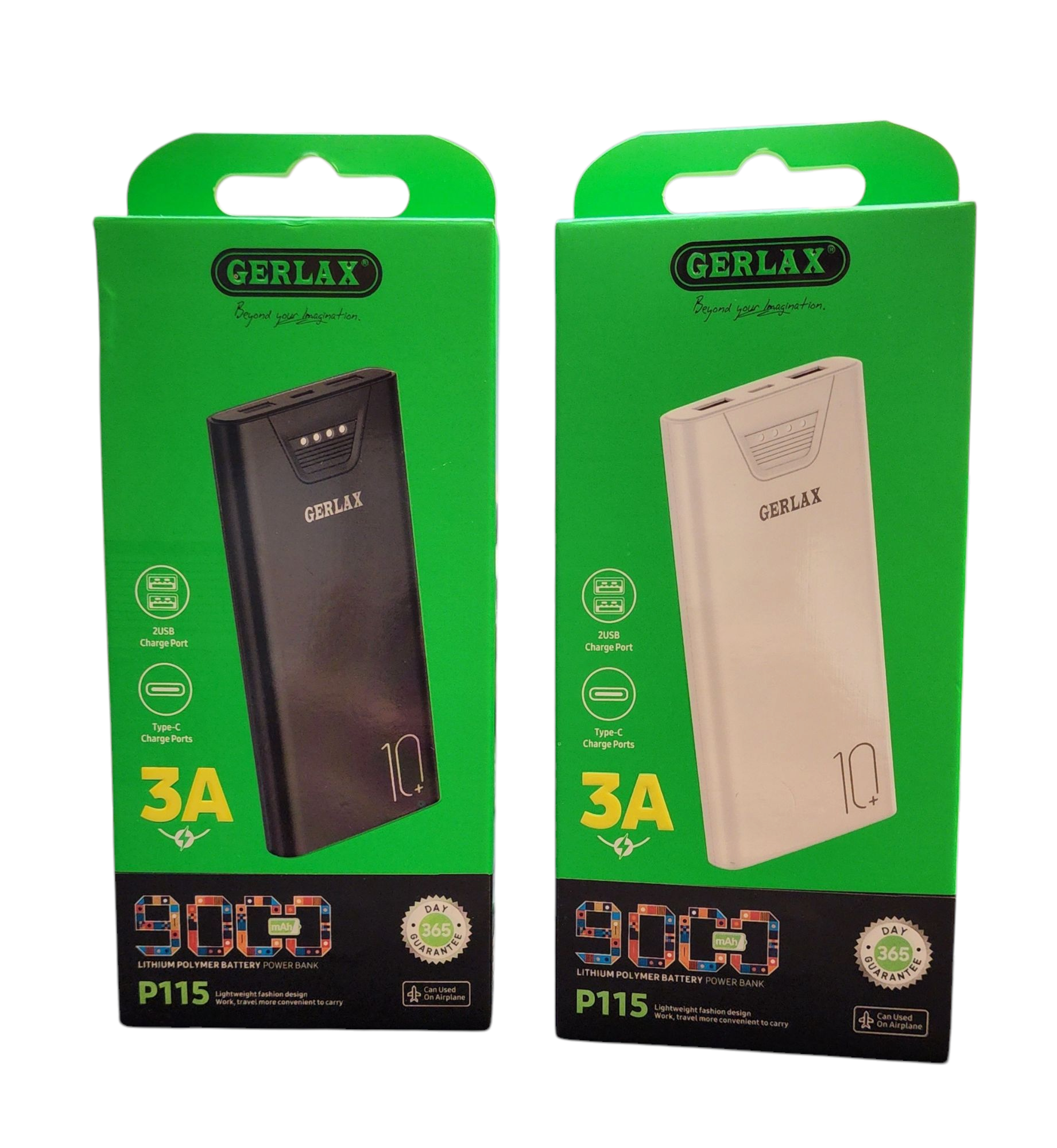 GERLAX P115 9000mAh POWER BANK– Josey Records