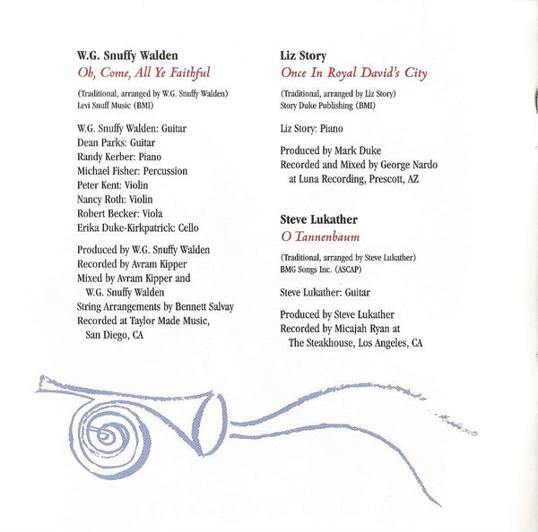 Various : The Carols Of Christmas II (A Windham Hill Sampler) (CD, Album, Comp)