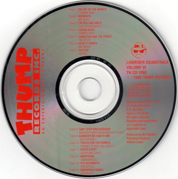 Various : Lowrider Soundtrack Volume VI (Lowrider Magazine) (CD, Comp)