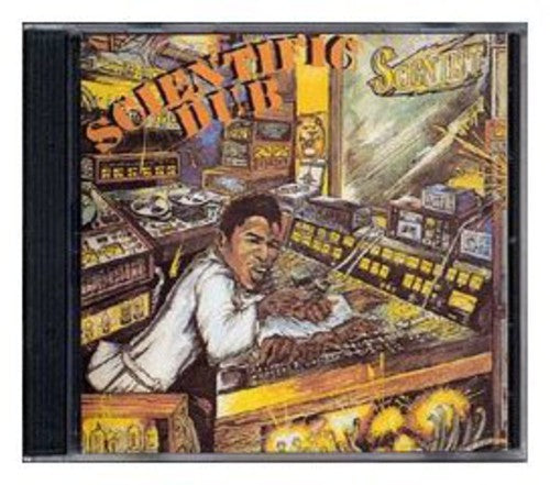 the album cover for Scientist - Scientific Dub