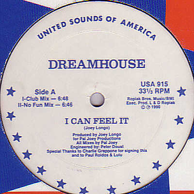 Dreamhouse : I Can Feel It (12")