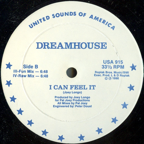 Dreamhouse : I Can Feel It (12")