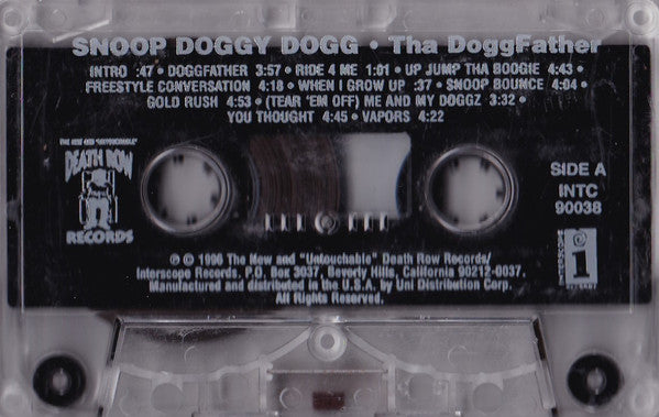 Snoop Doggy Dogg* : Tha Doggfather (Cass, Album)