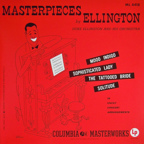 Duke Ellington And His Orchestra : Masterpieces By Ellington (LP, Album, Mono, Ltd, RE, RM, 200)
