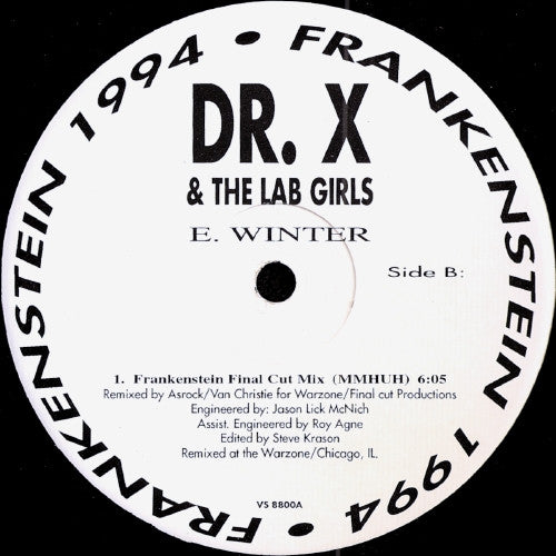 Dr. X & The Lab Girls : Frankenstein 1994 (12", Maxi)