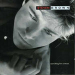 the album cover for Steve Brown - Searching for Contact