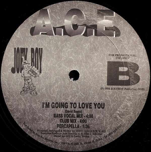 A.C.E* : I'm Going To Love You (12", Promo)
