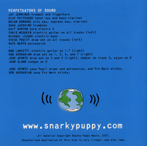Snarky Puppy : The World Is Getting Smaller (CD, Album, RE)