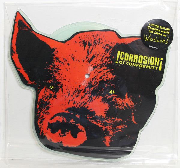 Corrosion Of Conformity : King Of The Rotten (7", Shape, Single, Ltd, Pic, Promo)