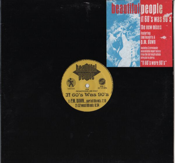 Beautiful People : If 60's Was 90's (12", Promo)