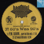Beautiful People : If 60's Was 90's (12", Promo)