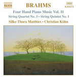 the album cover for Christian Kohn - Four Hand Piano Music 11
