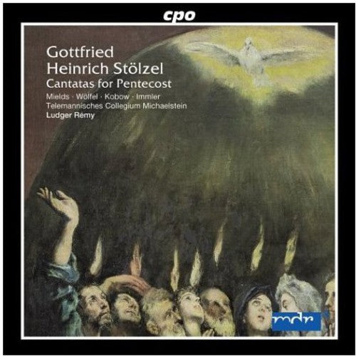 the album cover for Ludger Remy - Cantatas for Pentecost