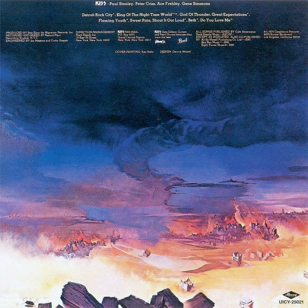 Kiss : Destroyer = 地獄の軍団 (CD, Album, RE, RM, SHM)