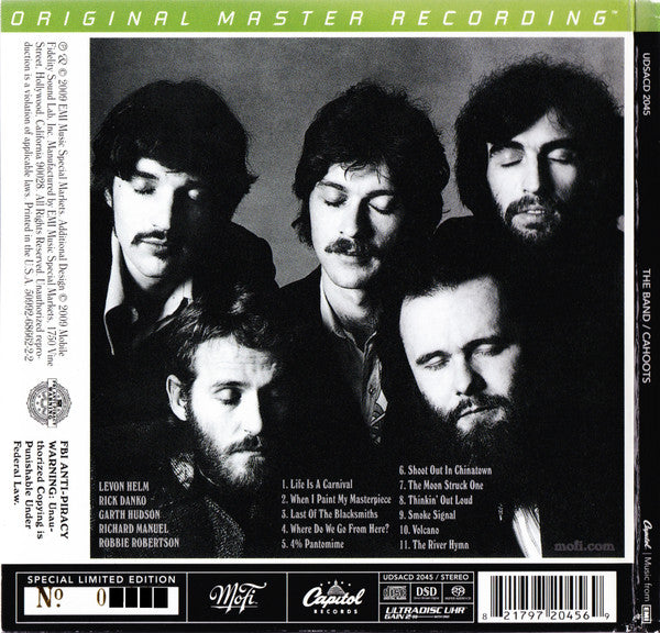 The Band : Cahoots (SACD, Hybrid, Album, Ltd, Num, RE)