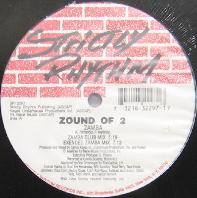 Zound Of 2 : Zamba (12")