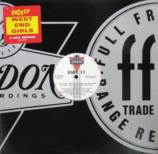 East 17 : West End Girls (12", Promo)