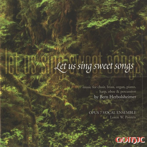 the album cover for B. Herbolsheimer - Let Us Sing Sweet Songs