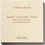 the album cover for Vittorio Ghielmi - Short Tales for a Viol