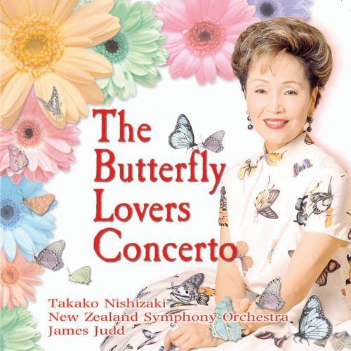the album cover for TAKAKO NISHIZAKI - Butterfly Lovers Concerto