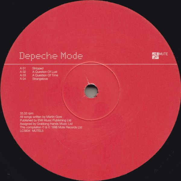 Depeche Mode : The Singles 86>98 (3xLP, Comp, RM + Box, Ltd, Num)