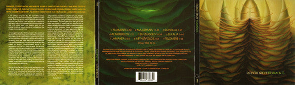 Robert Rich : Filaments (CD, Album)
