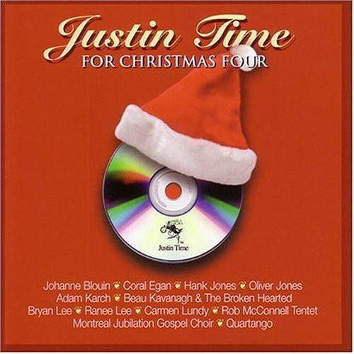 the album cover for Justin Time For Christmas - Justin Time for Christmas 4 / Various