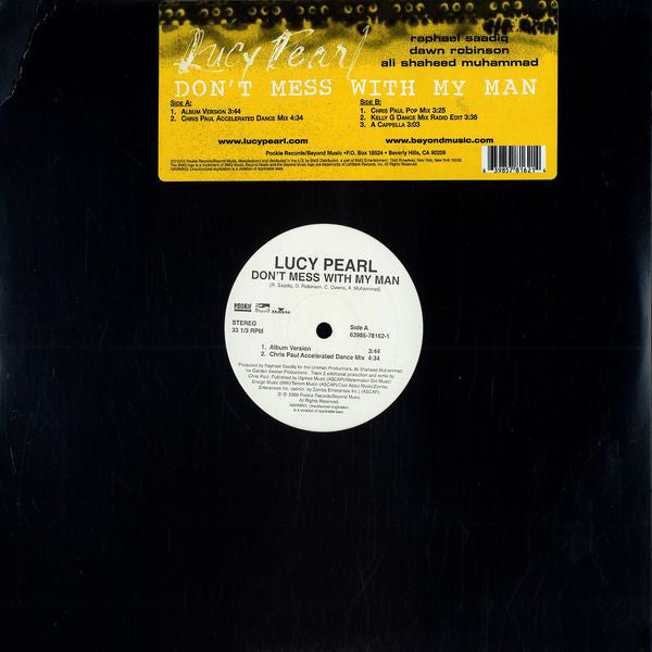Lucy Pearl : Don't Mess With My Man (12")