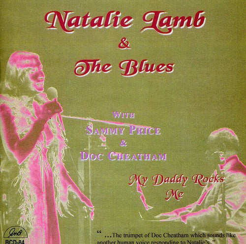 the album cover for Natalie Lamb - My Daddy Rocks Me