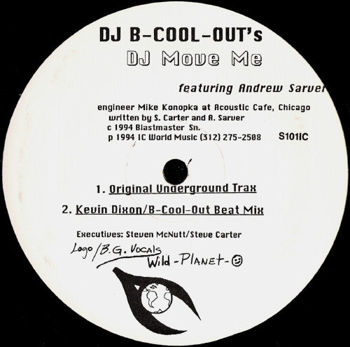 DJ B-Cool-Out : DJ Move Me (12")