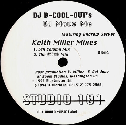 DJ B-Cool-Out : DJ Move Me (12")