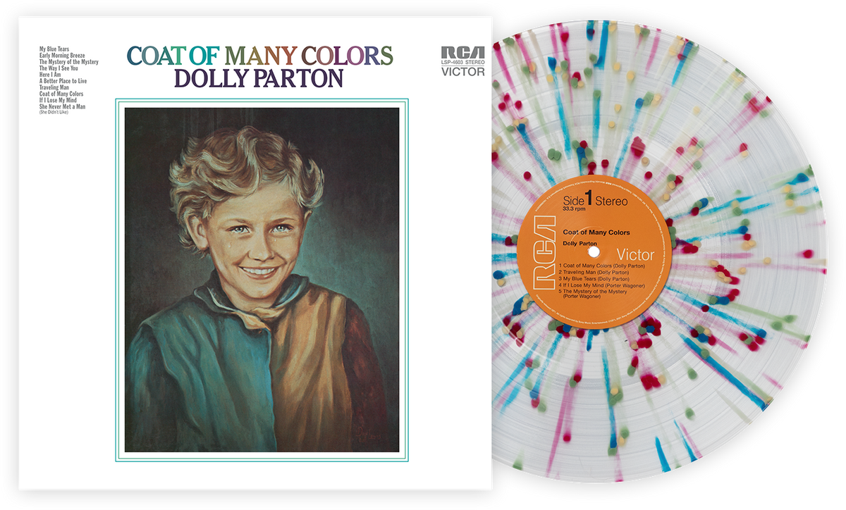 Dolly Parton — Coat of Many Colors | 1971 Country Vinyl LP
