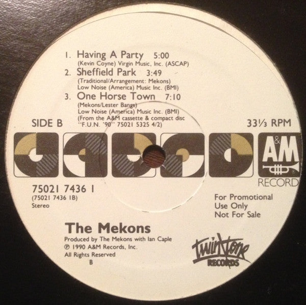 The Mekons : Makes No Difference (12", Promo)