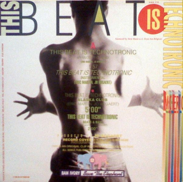 Technotronic : This Beat Is Technotronic (12", Single)