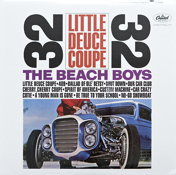 The Beach Boys : Little Deuce Coupe (LP, Album, Mono, RE, 200)