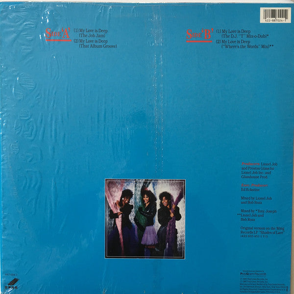 Lace* : My Love Is Deep (12")