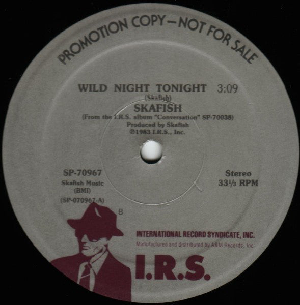 Skafish : WildNight Tonight (12", Promo)