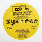 Paul Lekakis : Boom Boom (Let's Go Back To My Room) (12", Pla)