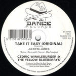 Cedric Winkleburger & The Yellow Blueberrys* Featuring Juliette Jaimes : Take It Easy (Remix) (12")