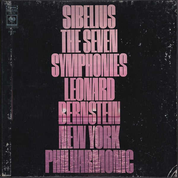 Sibelius*, Leonard Bernstein, New York Philharmonic : The Seven Symphonies (5xLP, Album + Box)