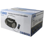 Naxa Portable CD/Cassette Boom Box