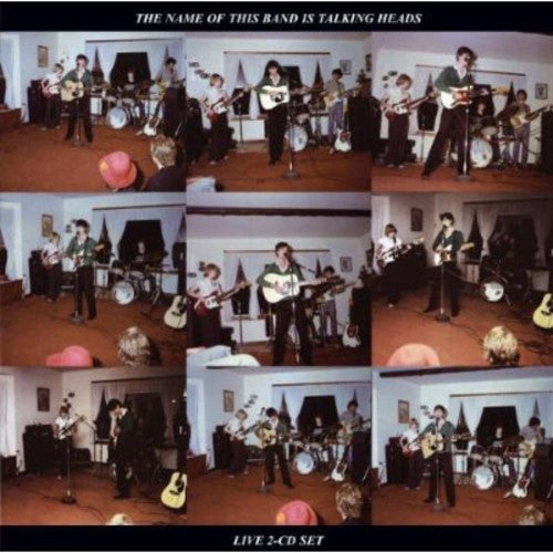the album cover for Talking Heads - Name of This Band Is Talking Heads