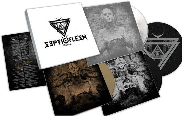 Septic Flesh : Titan (Box, Ltd + LP, Whi + LP, Tan + LP, Bla + Album)