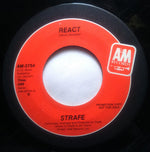 Strafe : React (7", Single, Promo)