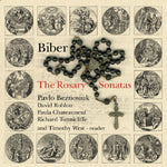 the album cover for Biber / Beznosiuk / Chateauneuf / Roblou - Rosary Sonatas
